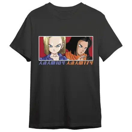 Dragon Ball Z C18 & C17 Eyes dospelé tričko produktová fotografia