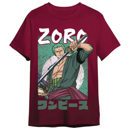 One Piece Roronoa Zoro dospelácke tričko produktová fotografia