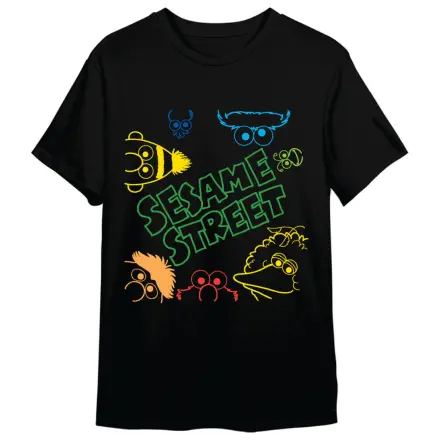 Sesame Street Faces dospelé tričko produktová fotografia