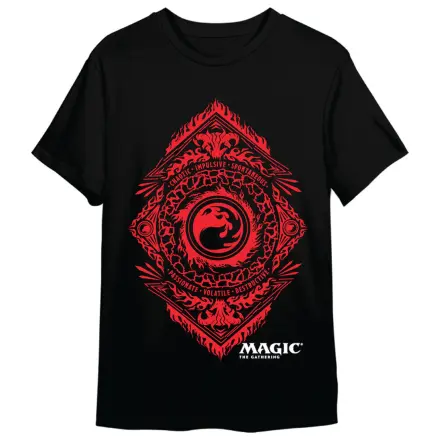 Magic the Gathering Mana Red Symbol dospelácke tričko produktová fotografia