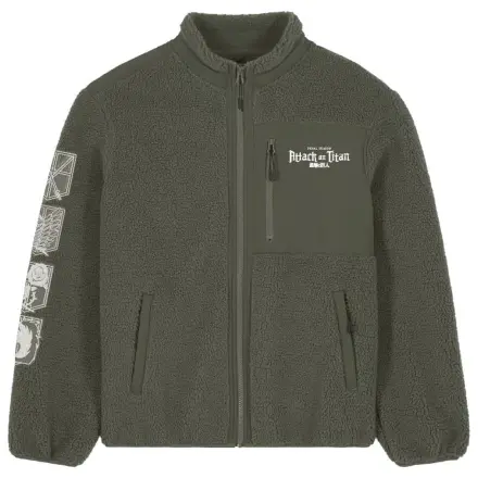 Attack On Titan Logo Sherpa bunda produktová fotografia