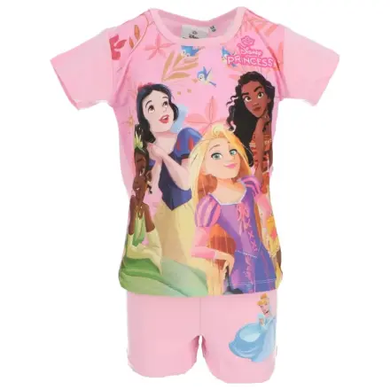 Disney Princesses Friendship Light Pink Kids krátke pyžamo produktová fotografia