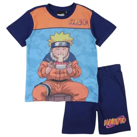Naruto Ramen modré detské krátke pyžamo produktová fotografia