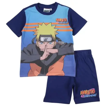 Naruto Shadow Clone Blue Kids krátke pyžamo produktová fotografia