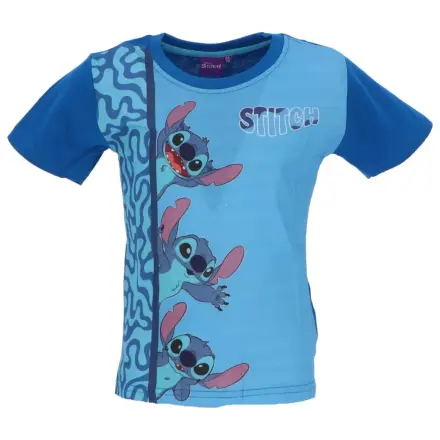 Stitch Loving Look Blue detské krátke tričko, top produktová fotografia