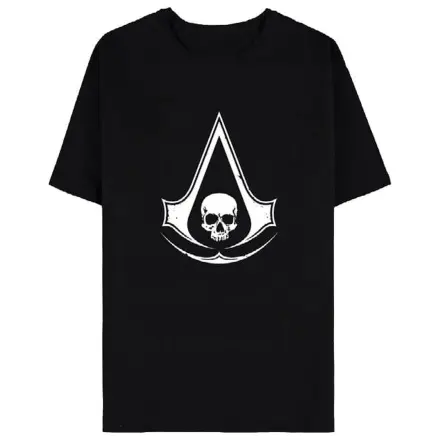 Assassin's Creed tričko Black Flag Resynched Skull produktová fotografia