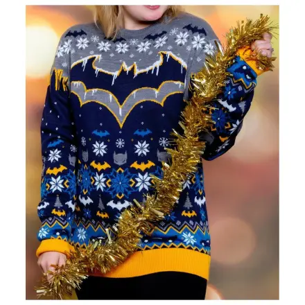 Batman Frosty vianočný sveter produktová fotografia