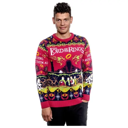 Lord Of The Rings vianočný sveter One Sweater To Rule Them All produktová fotografia