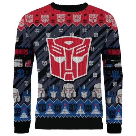 Transformers vianočný sveter produktová fotografia