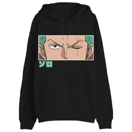 One Piece Sveter Roronoa Zoro Eyes čierny produktová fotografia