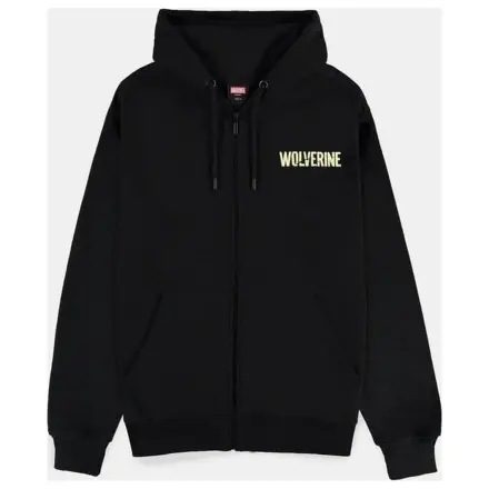Marvel mikina na zips Wolverine Black produktová fotografia
