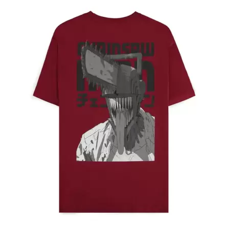 Chainsaw Man tričko Smile Bordeaux produktová fotografia