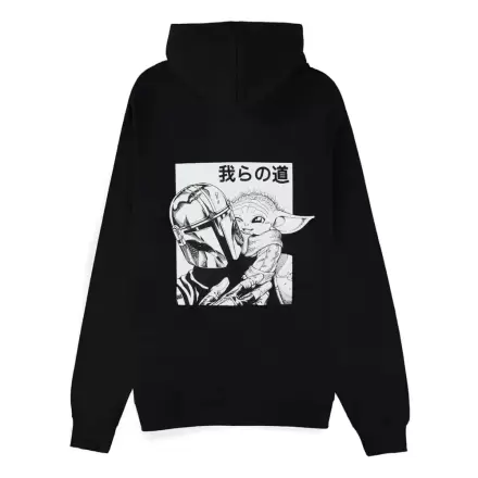 Star Wars The Mandalorian Grogu mikina s kapucňou na zips produktová fotografia