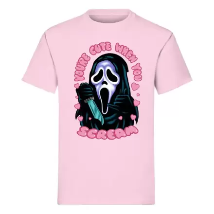 Scream T-Shirt Ghost Face Si roztomilý/á, keď kričíš produktová fotografia