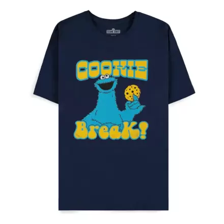 Sesame Street  Cookie Monster Navy Cookie Break tričko produktová fotografia