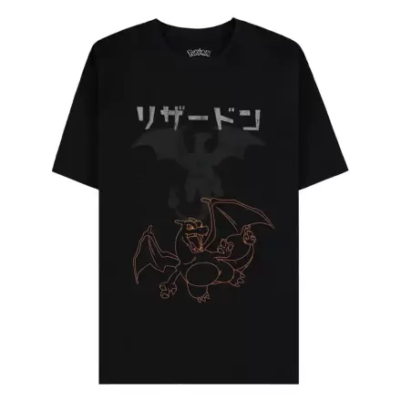 Pokémon Red Charizard tričko produktová fotografia