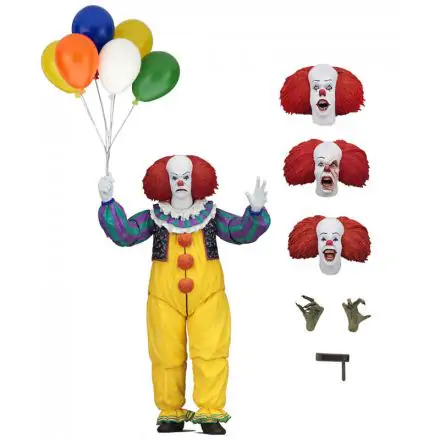 Stephen King's It 1990 Akčná figúrka Ultimate Pennywise 18 cm termékfotója