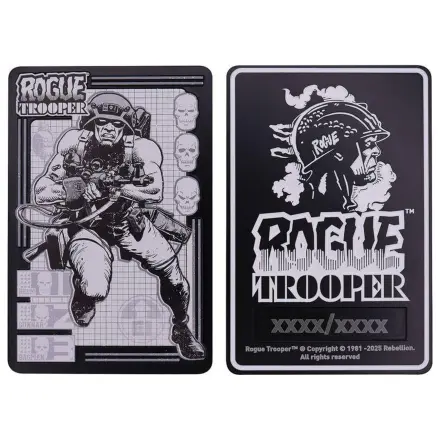 2000 AD Rogue Trooper limitovaná edícia odliatok produktová fotografia
