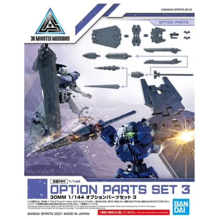 30MM 1/144 Súprava voliteľných dielov – 3 Model Kit produktová fotografia
