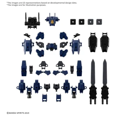 30MM 1/144 Súprava voliteľných dielov 25 Jednotka Full Armor 3 Súprava viackĺbových doplnkov 30 Minutes Missions produktová fotografia