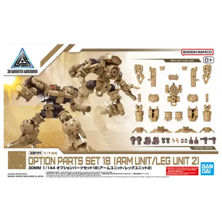 30MM voliteľné diely set 18 ramenná jednotka/jednotka nohy 2 produktová fotografia