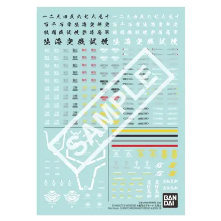 30MM obtlačky na vodu viacúčelové 3 Model Kit produktová fotografia