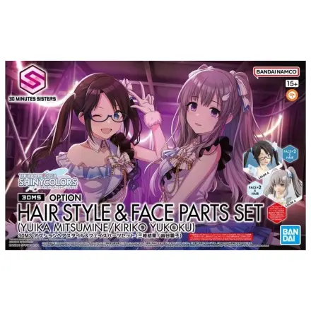30MS Option Hair style & face parts set (Yuika/Mitsumine) - Model Kit produktová fotografia