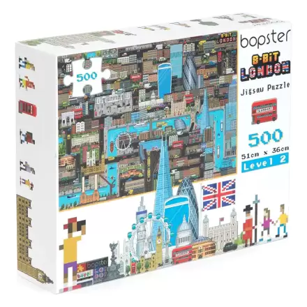 8-Bit Pixel Puzzle London Level 2 500 dielikov termékfotója