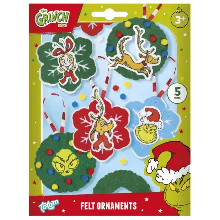 The Grinch Dr. Seuss ozdoby na vianočný stromček, 5-dielna súprava produktová fotografia