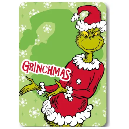 The Grinch Mischief Vianočná flísová deka produktová fotografia