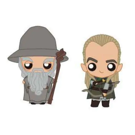 Lord of the Rings Pokis Gumové minifigúrky Gandalf & Legolas 6 cm produktová fotografia