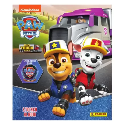 PAW Patrol - Big Truck Pups Album na zberateľské nálepky *Nemecká verzia* produktová fotografia