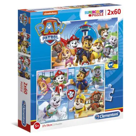 Paw Patrol puzzle 2x60 ks termékfotója