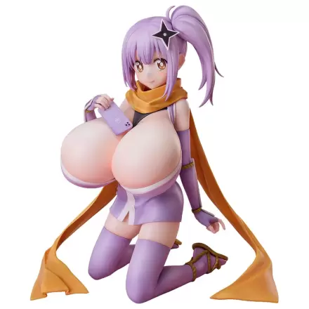 A Ninja and an Assassin Under One Roof Maid PVC Socha 1/4 Diecut Sticker Satoko Kusagakure Huge-Breasted Ver. 23 cm produktová fotografia