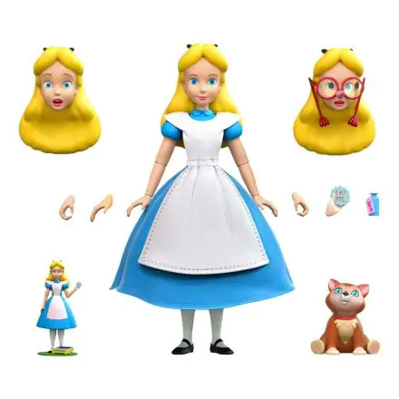 Alice in Wonderland Disney Ultimates Akčná figúrka Alice 18 cm termékfotója