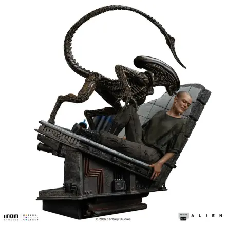 Alien 3 Art Scale Socha 1/10 Ellen Ripley a Dog Alien 23 cm produktová fotografia