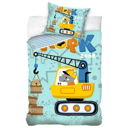 Animal Rhinoceros Work obliečka na perinu produktová fotografia