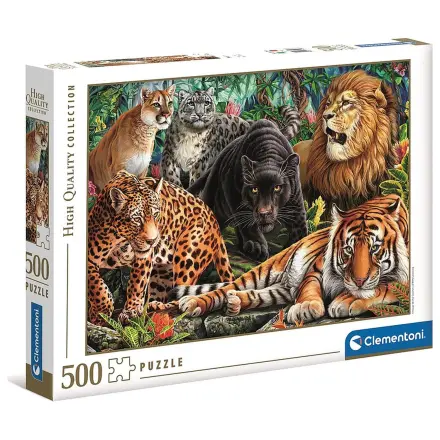 Animal Wild Cats 500-dielne puzzle produktová fotografia