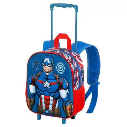 Marvel Captain America First 3D trolley 31 cm produktová fotografia