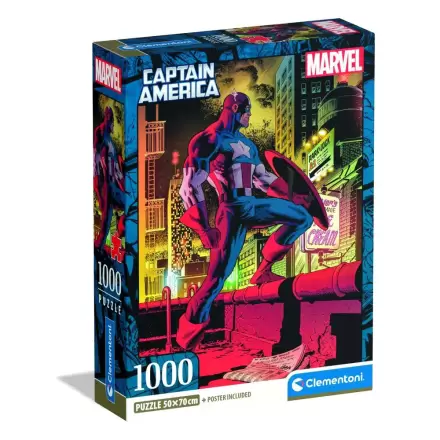 Marvel Captain America puzzle 1000ks termékfotója