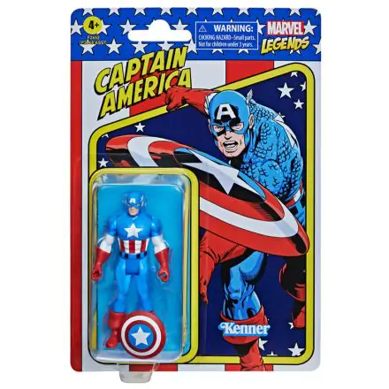 Marvel Legends Retro Collection akčná figúrka 2022 Captain America 10 cm termékfotója