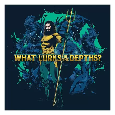 Aquaman Canvas Print Čo sa skrýva v hlbinách 40 x 40 cm produktová fotografia