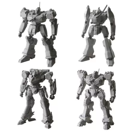 Armored Core Structure Arts plastové stavebnice 4-balenie Séria 1 produktová fotografia