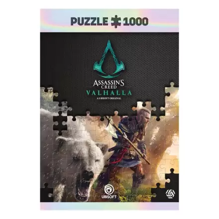 Assassin&#039;s Creed Valhalla Premium Puzzle Eivor &amp; Polar Bear (1000 kusov) termékfotója