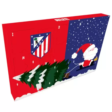 Atletico de Madrid adventný kalendár produktová fotografia