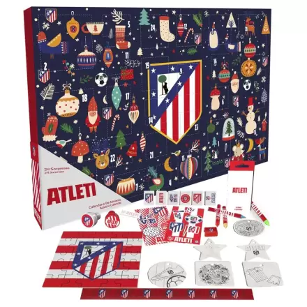 Atletico de Madrid adventný kalendár produktová fotografia