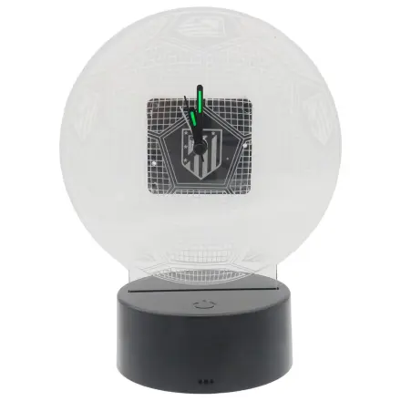 Atletico de Madrid LED hodiny produktová fotografia