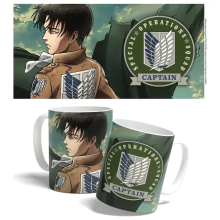 Attack on Titan Hrnček Levi Squad Captain 325 ml produktová fotografia