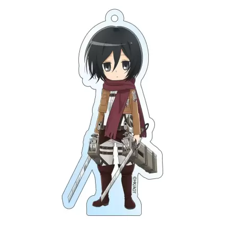 Attack on Titan Akrylová kľúčenka Mikasa Holographic 8 cm produktová fotografia
