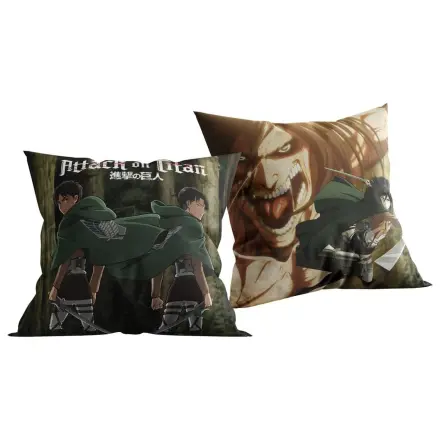 Attack on Titan vankúš 40x40 cm produktová fotografia